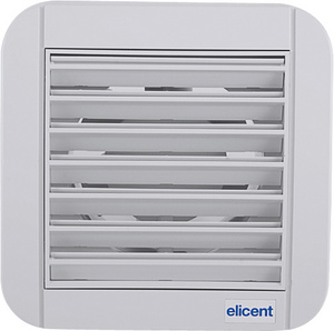 Elicent Ecoline 100 GG T, časový doběh - Nástěnný ventilátor Ecoline 100GGT - do koupelny a WC