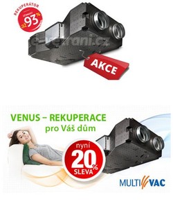 Akce na rekuperace VENUS