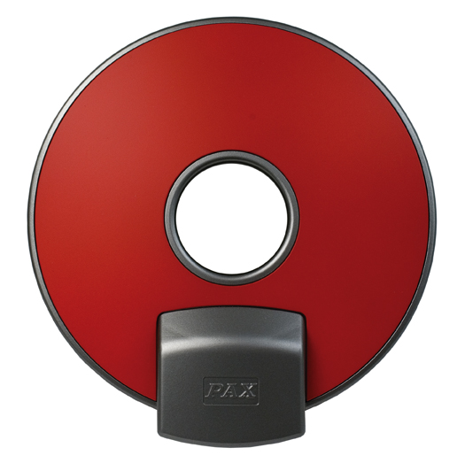 Vyměnitelný čelní designový štít pro ventilátor PAX termic červený kruhový  - Vyměnitelný čelní designový štít pro ventilátor PAX termic červený kruhový 