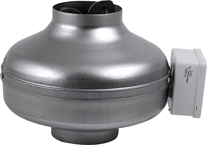 CK 250 B - Potrubní kovový ventilátor CK250B - pro delší trasy