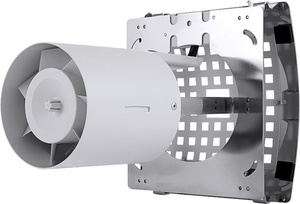Designový nástěnný ventilátor s časovačem a světlem Designer Cubic 100 - Designový nástěnný ventilátor s časovačem a světlem Designer Cubic 100