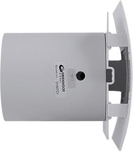 Designový nástěnný ventilátor s časovačem Discreet 150 - pro koupelnu a WC   - Designový nástěnný ventilátor s časovačem Discreet 150 - pro koupelnu a WC  