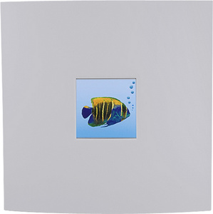 Nástěnný ventilátor Decorative 125 - modrý motiv  - Nástěnný ventilátor Decorative 125 - modrý motiv 