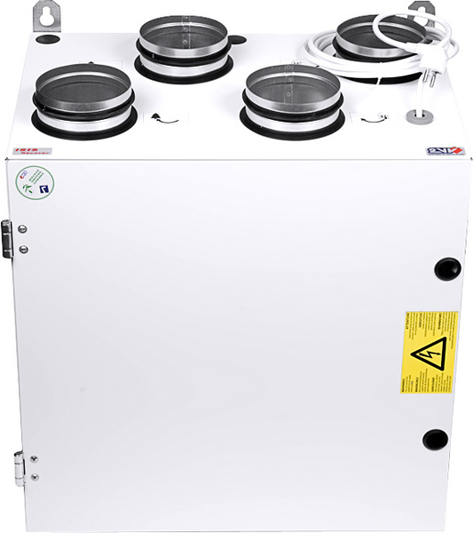 Rekuperační jednotka Isis-Recover 60% - 300 pro nástěnnou, vertikální instalaci - Rekuperační jednotka Isis-Recover 60% - 300 pro nástěnnou, vertikální instalaci