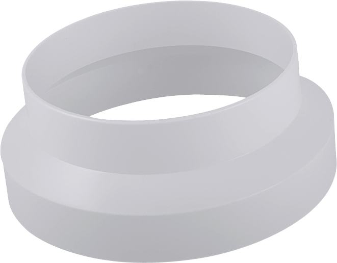 Kruhový přechod MP119/K průměr 125 mm/průměr 100 mm  - Kruhový přechod MP119/K průměr 125 mm/průměr 100 mm 
