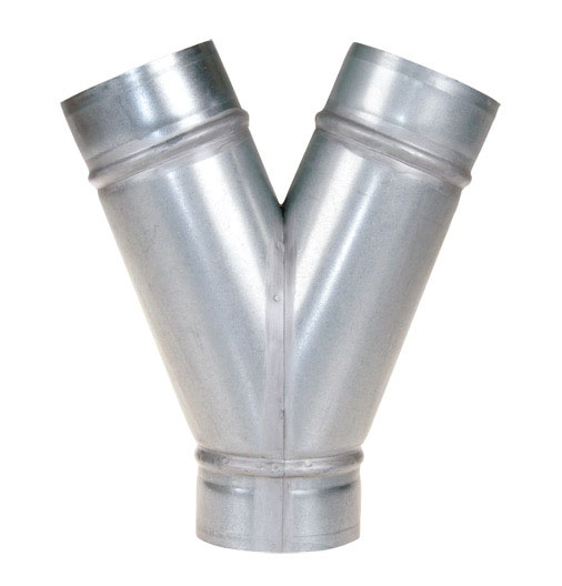 Odbočka „Y“ KK45160-160 pro spojení potrubí a hadic pod úhlem 45° - Odbočka „Y“ KK45160-160 pro spojení potrubí a hadic pod úhlem 45°