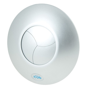 Airflow ICON 15 stříbrný - Designový kruhový tichý ventilátor ICON 15 stříbrný